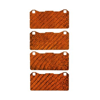HEL Performance Carbon Fibre Brake Shims fits Toyota GR Yaris MK2 1.6 2025-on HCFS-1-003
