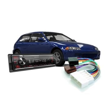 Honda Civic 1992-2000 Single DIN Head Unit Upgrade Kit