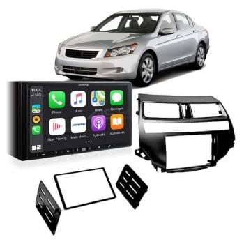 Honda Accord 2008-2012 without Nav Apple CarPlay Android Auto Head Unit Upgrade Kit