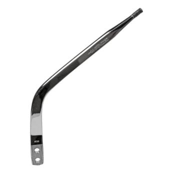 Hurst Replacement Shifter Stick Chrome Single bend with Offset 12" Length 3/8" Thread HU5388022