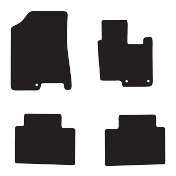 RubberTree Executive Rubber Car Floor Mats fits Hyundai Tucson NX4 Aus 21-24 HY071TPR