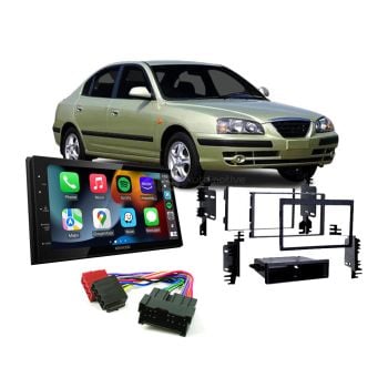 Hyundai Elantra 2000-2005 XD Apple CarPlay Android Auto Head Unit Upgrade Kit