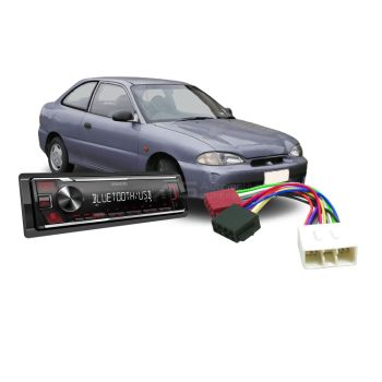 Hyundai Excel X3 1994-2000 Single DIN Head Unit Upgrade Kit
