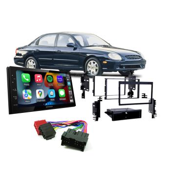 Hyundai Sonata 1998-2005 EF Apple CarPlay Android Auto Head Unit Upgrade Kit