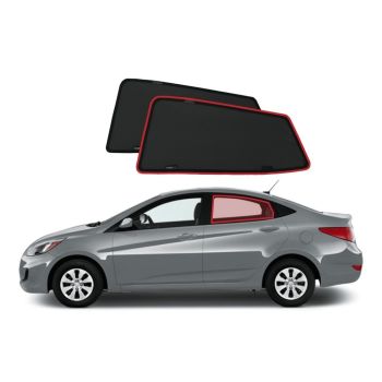 Snap Shades HYU031-2 Front Windscreen Sun Shade fits Hyundai Accent/Verna Sedan 10-20
