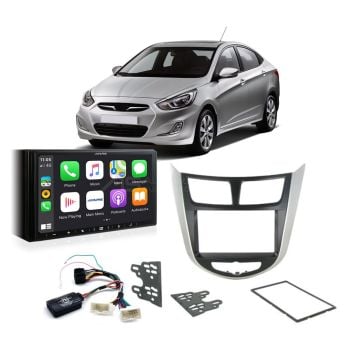 Hyundai Accent 2011-2016 RB Apple CarPlay Android Auto Head Unit Upgrade Kit