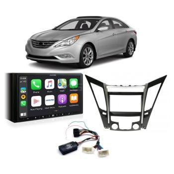 Hyundai i45 2009-2012 Apple CarPlay Android Auto Head Unit Upgrade Kit