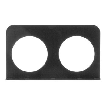 Ignite IA9542 Dual Black Dual Bracket to suit Round Zeon LED Lamps
