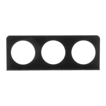 Ignite IA9543 Triple Black Dual Bracket to suit Round Zeon LED Lamps