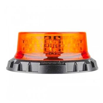 Ionnic 103000 LED Beacon Amber LED & Amber Lens 12-24V 11 Flash Patterns
