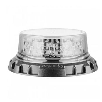 Ionnic 103800C LED Beacon Amber / Blue LED & Clear Lens 12-24V 11 Flash