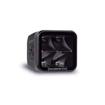 Ironman 4x4 Bright LED Cube Light 20W Clear Spot ILED20B