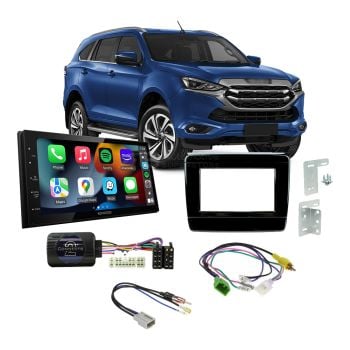 Isuzu Mux 2021-On with 7" Screen Apple CarPlay Android Auto Head Unit Upgrade Kit