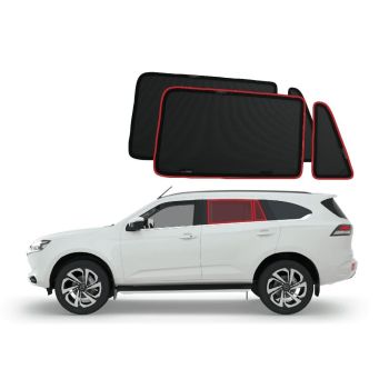 Snap Shades ISU003-2 Rear Window Shades fits Isuzu MU-X 2021-on