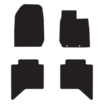 RubberTree Executive Rubber Car Floor Mats fits Isuzu D-Max Dual Cab 20-24 IZ028TPR