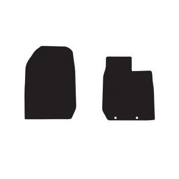 RubberTree Front Executive Rubber Car Floor Mats fits Isuzu D-Max Single Cab 20-24 IZ029TPR-F
