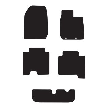 RubberTree Executive Rubber Car Floor Mats fits Isuzu MU-X 21-24 IZ030TPR