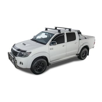Rhino Rack Vortex 2500 Black 2 Bar Roof Rack JA2139