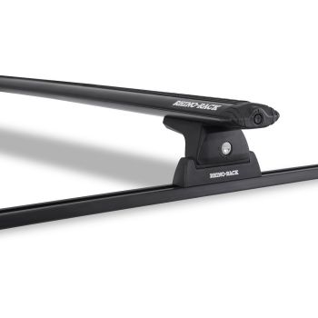 Rhino Rack Vortex RLT600 Trackmount Black 1 Bar Roof Rack JA8719