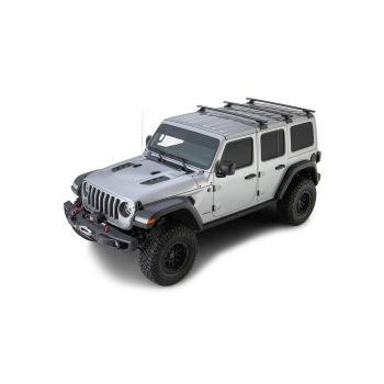 Rhino Rack Vortex RCL Black 3 Bar Rhino-Rack BackBone Roof Rack JB0896