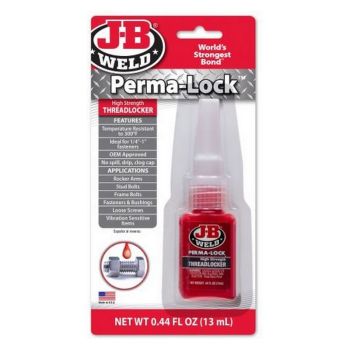JB Weld 27113 Perma-Lock Red Threadl ocker high strength