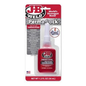 JB Weld 27136 Perma-Lock Red Threadl ocker high strength