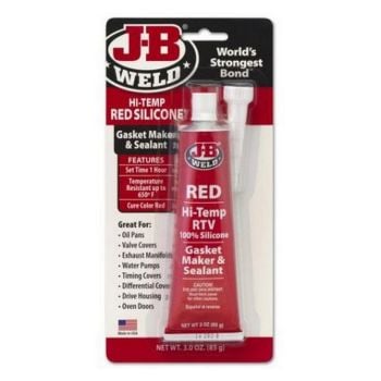 JB Weld 31314 Hi-Temp Red Silicone Gasket Maker & Sealant