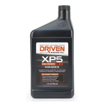 Driven DRIVEN XP5 20W50 Semi-Synthetic Racing Oil 946ml Bottle JGP00906