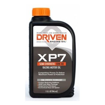 Driven DRIVEN XP7 10W40 Semi-Synthetic Racing Oil 946ml Bottle JGP01706