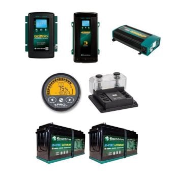 Enerdrive B-TEC 400Ah Combo with 60A AC/40A DC Chargers 2600W Inverter ePRO Monitor