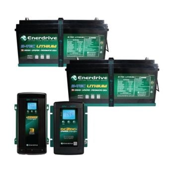 Enerdrive B-TEC 400Ah Combo with 60A AC/40A DC Chargers