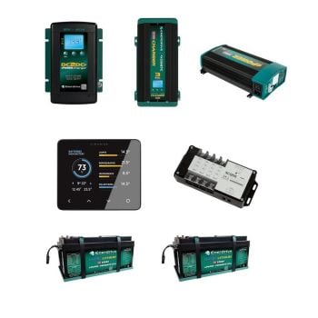 Enerdrive B-TEC 600Ah Combo with 100A AC/40A DC 2600W Inverter Simarine Monitor