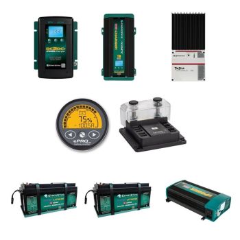 Enerdrive B-TEC 600Ah Combo with 100A AC/40A DC 2600W Inverter 60A Solar Controller ePRO Monitor