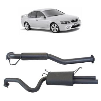 Redback K-RPM15787 2.5" Catback Exhaust with Dual Oulet fits Ford Falcon BA BF Sedan03- 08