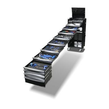 Kincrome K1954B Contour Workshop Tool Kit 480-Piece 11 Drawer 29" Black