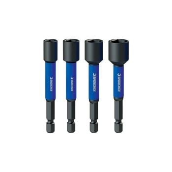 Kincrome K21509 Magnetic Nutsetter Impact Bit Mixed Pack 100mm 4 Piece