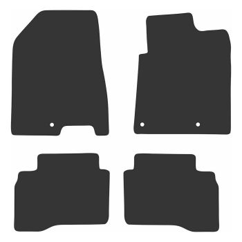 RubberTree Executive Rubber Car Floor Mats fits Kia Niro HEV 19-21 KA063TPR