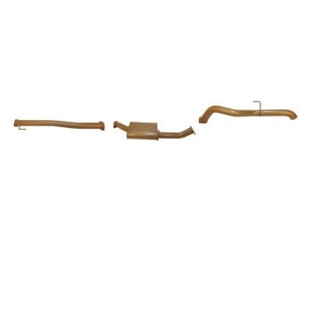 King Brown 3" DPF Back with Muffler fits Navara D23 2015-on DPF KBD9420-XXMX