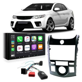 Kia Cerato Koup 2009-2013 TD Apple CarPlay Android Auto Head Unit Upgrade Kit