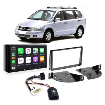 Kia Grand Carnival 2006-2010 VQ Apple CarPlay Android Auto Head Unit Upgrade Kit