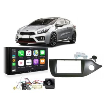 Kia Pro Cee'd 2014 JD Can-Bus Apple CarPlay Android Auto Head Unit Upgrade Kit