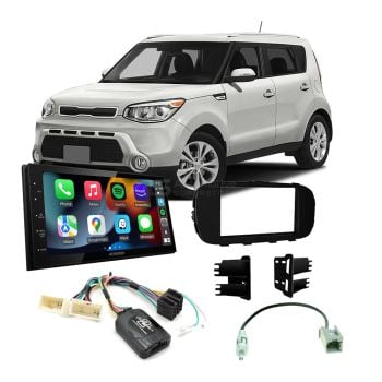 Kia Soul 2015-On PS Apple CarPlay Android Auto Head Unit Upgrade Kit