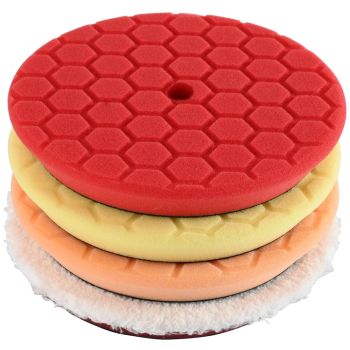Kincrome 4 Piece Polishing Pad Set 180mm 7" K211009