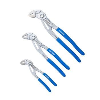 Kincrome K4814 Water Pump Multi-Grip Plier Set 180mm 250mm and 300mm 3pc