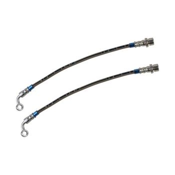 Caliper Lines Braided Front Suitable For LandCruiser 75 Series Pair L75BRCLLF