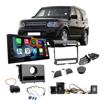 Landrover Discovery 4 2013-2016 with Meridian Apple CarPlay Android Auto Head Unit Upgrade Kit