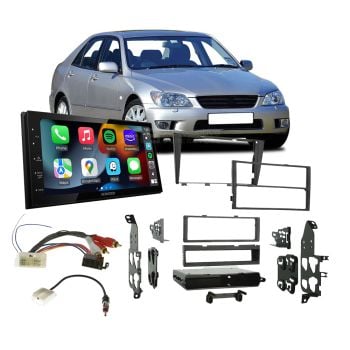 Lexus IS300 2001-2005 Apple CarPlay Android Auto Head Unit Upgrade Kit
