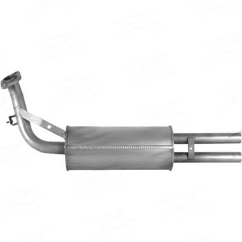Redback M3781 Muffler fits Nissan Skyline 07/86-90 & Pintara 06/86-10/90