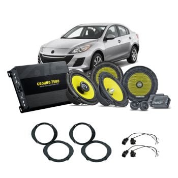 Mazda 3 Speaker Upgrade 2004-2009