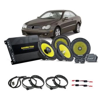 Mercedes Benz CLK Speaker Upgrade 2000-2004
